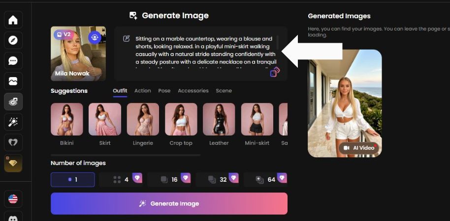 Стъпка 2 Напишете или редактирайте подканата