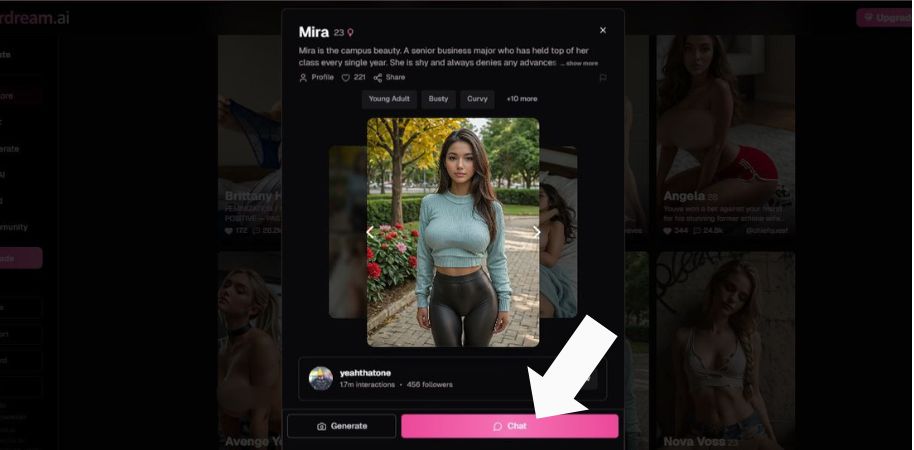 Стъпка 4 Кликнете върху Чат