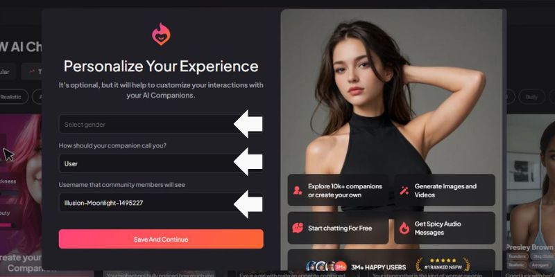 Стъпка 5 Персонализирайте преживяването си